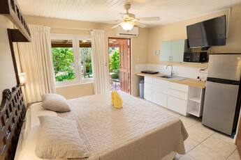 Garden Studio with ocean view terrace 