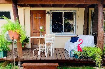 Garden Studio with ocean view terrace 