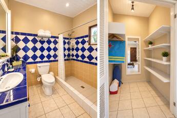 Large Garden Studio LG1 bathroom & closet